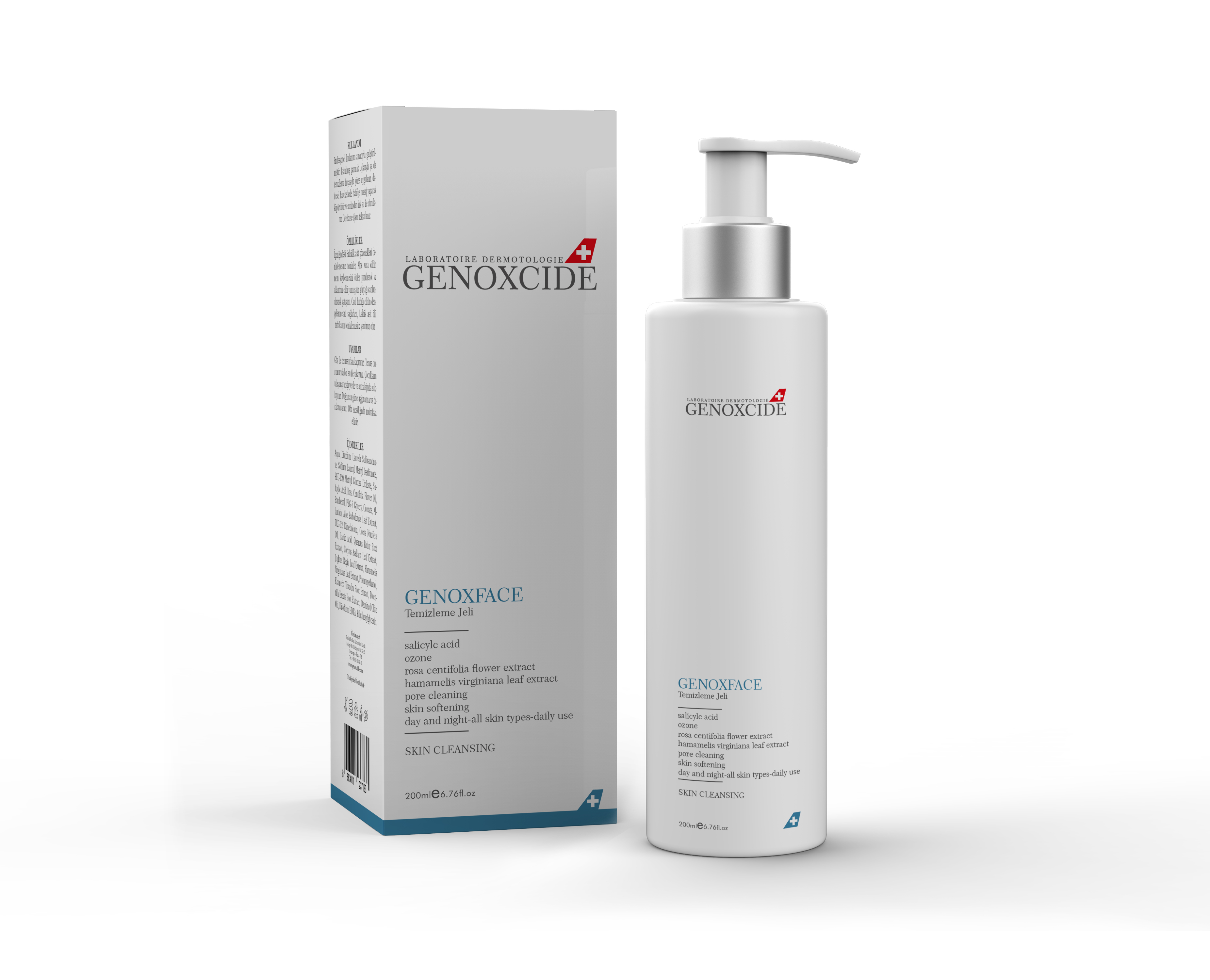 GENOXFACE TEMİZLEME JELİ, www.genoxcide.com.tr