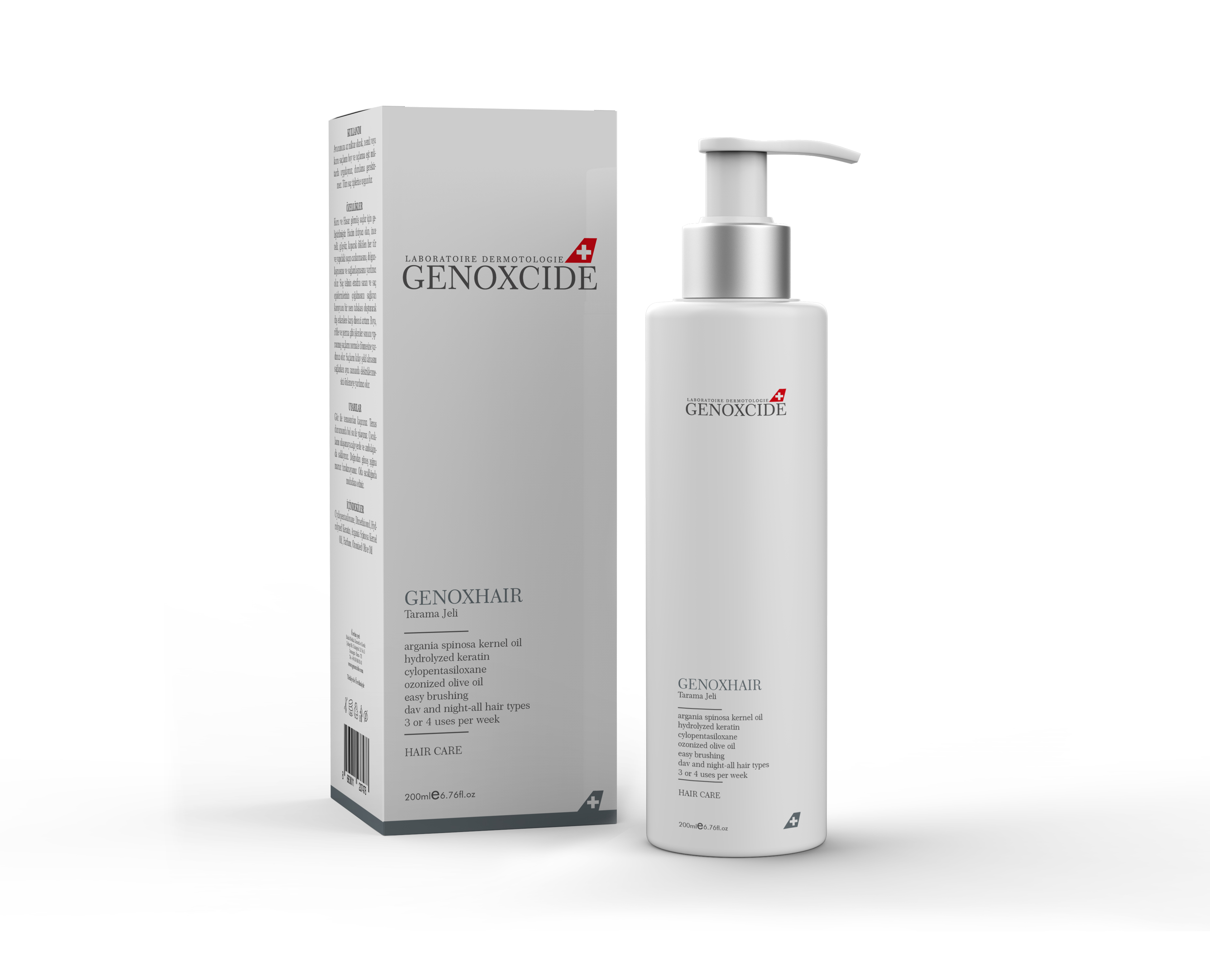 GENOXHAIR SAÇ TARAMA JELİ, www.genoxcide.com.tr